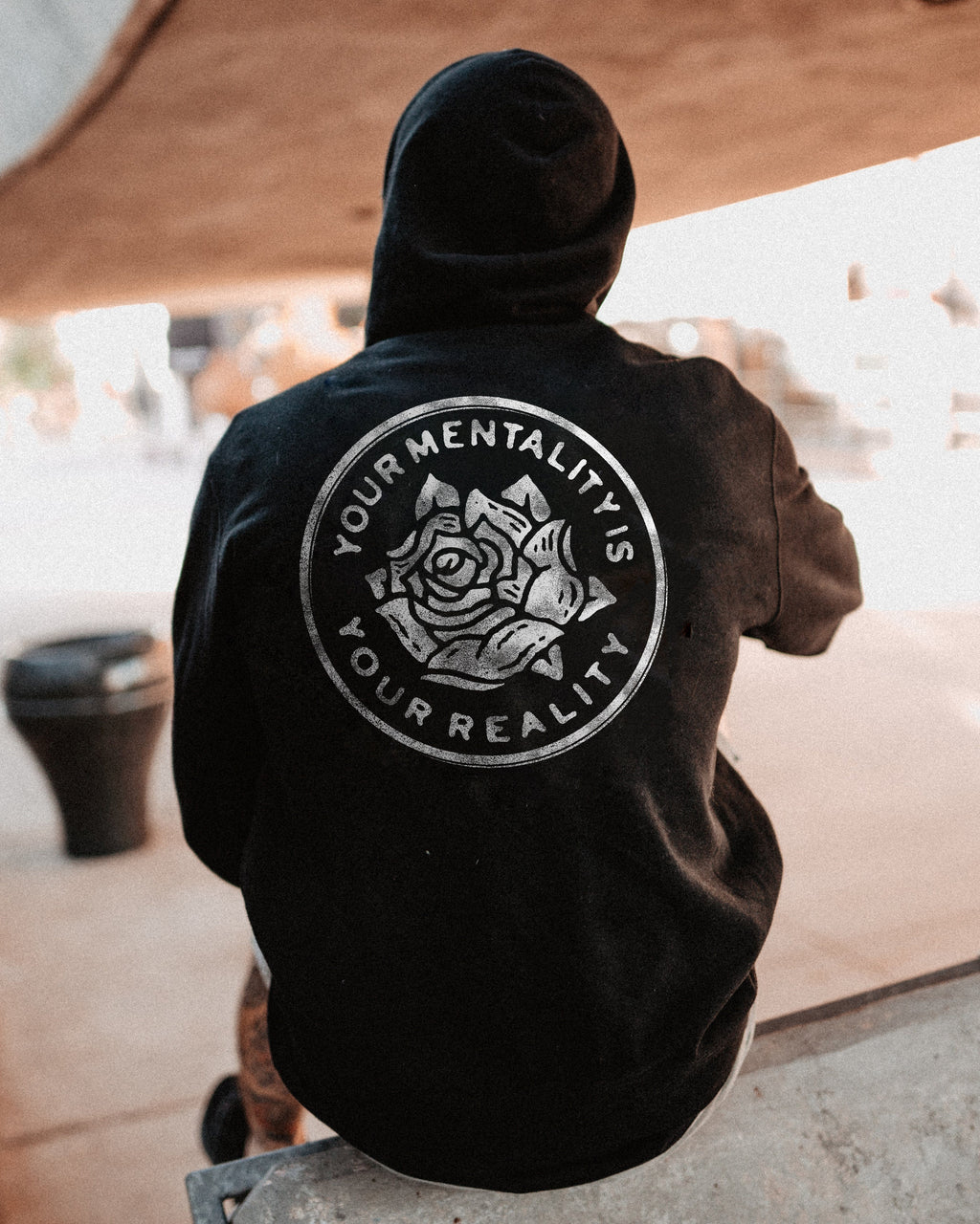 V.4 Mentality Pullover Hoodie In God We Must