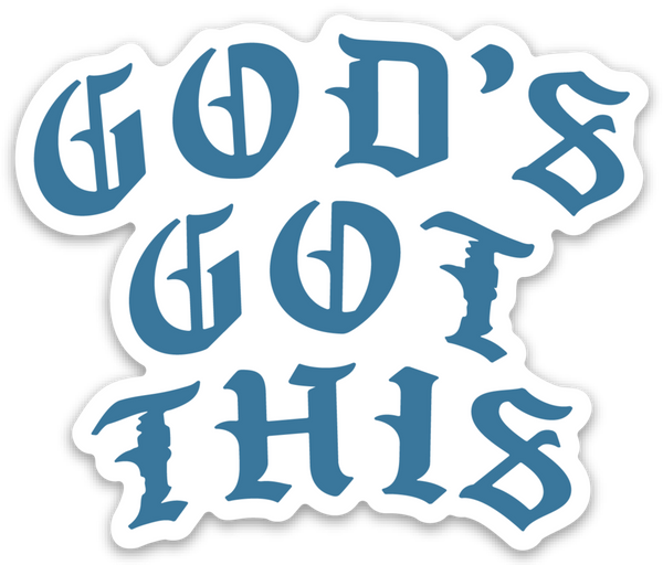 'Gods Got This' Sticker