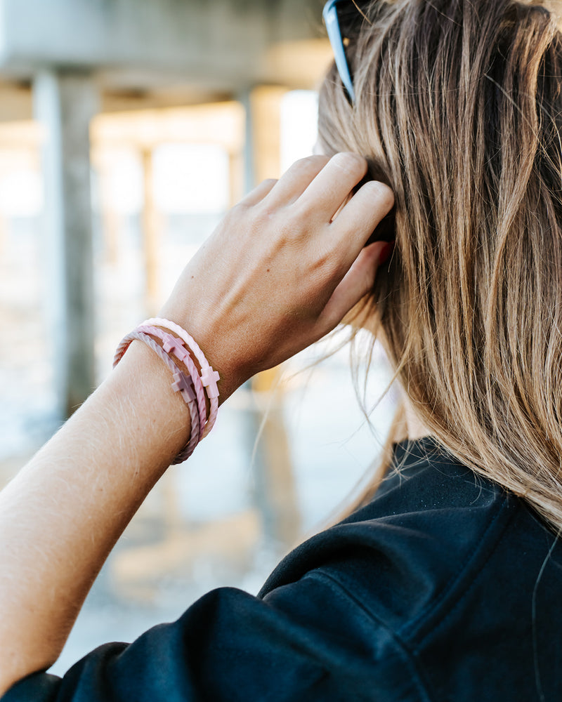 Infinity Cross Bracelets- Twilight