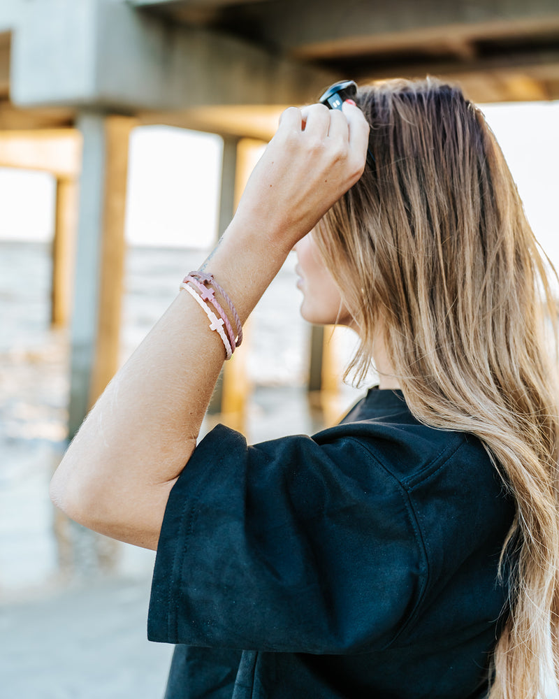 Infinity Cross Bracelets- Twilight