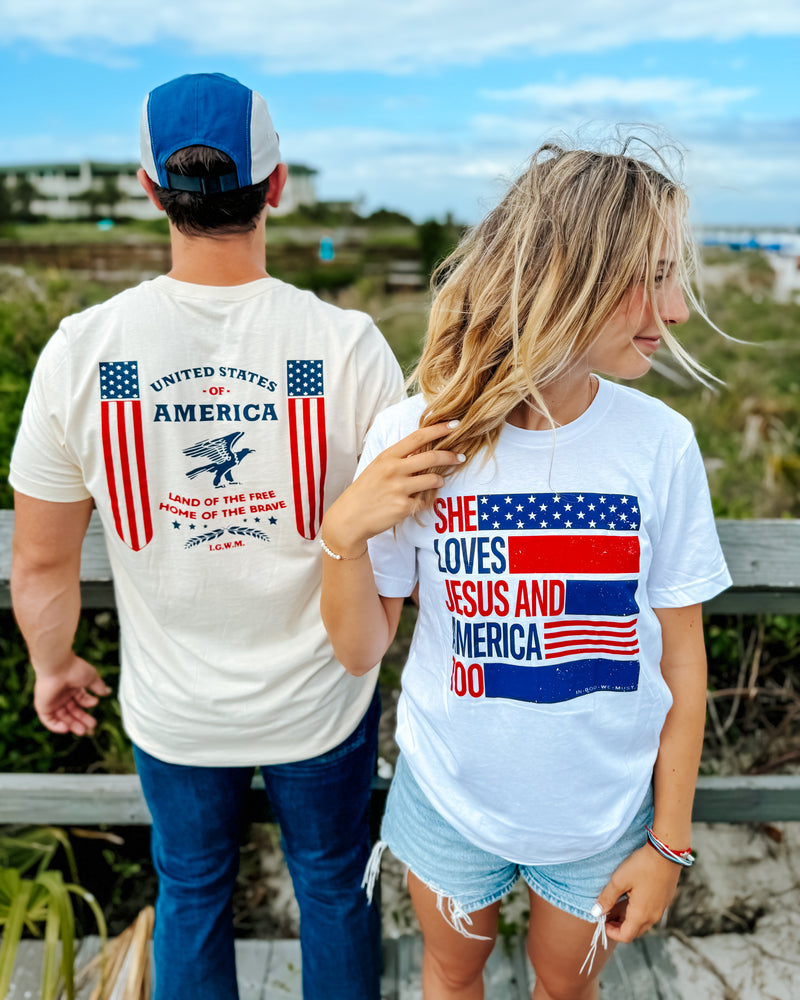 Jesus & America Tee