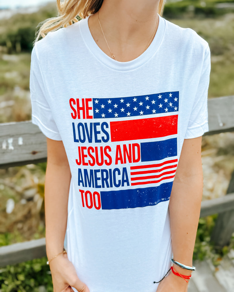 Jesus & America Tee