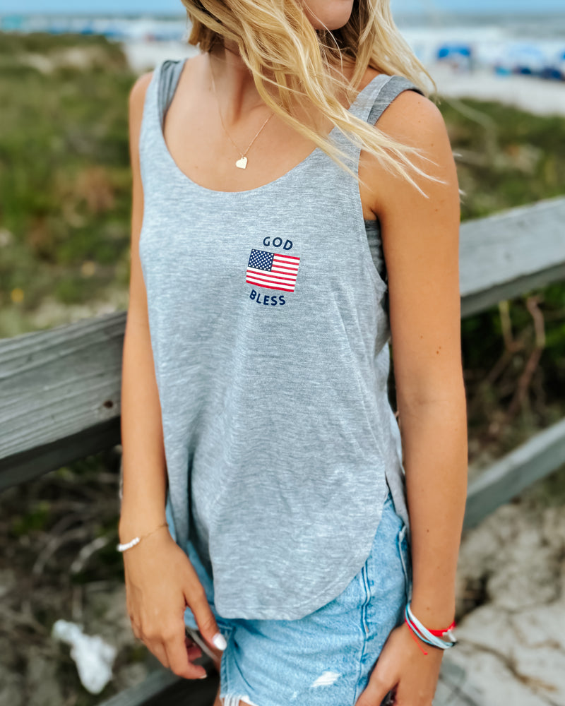 'God Bless' Women's Tank