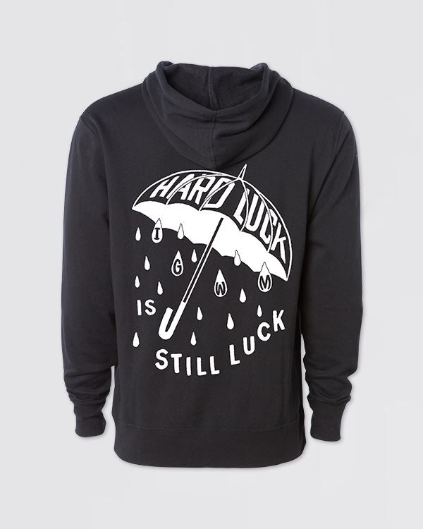 Hard Luck Black Hoodie – In God We Must