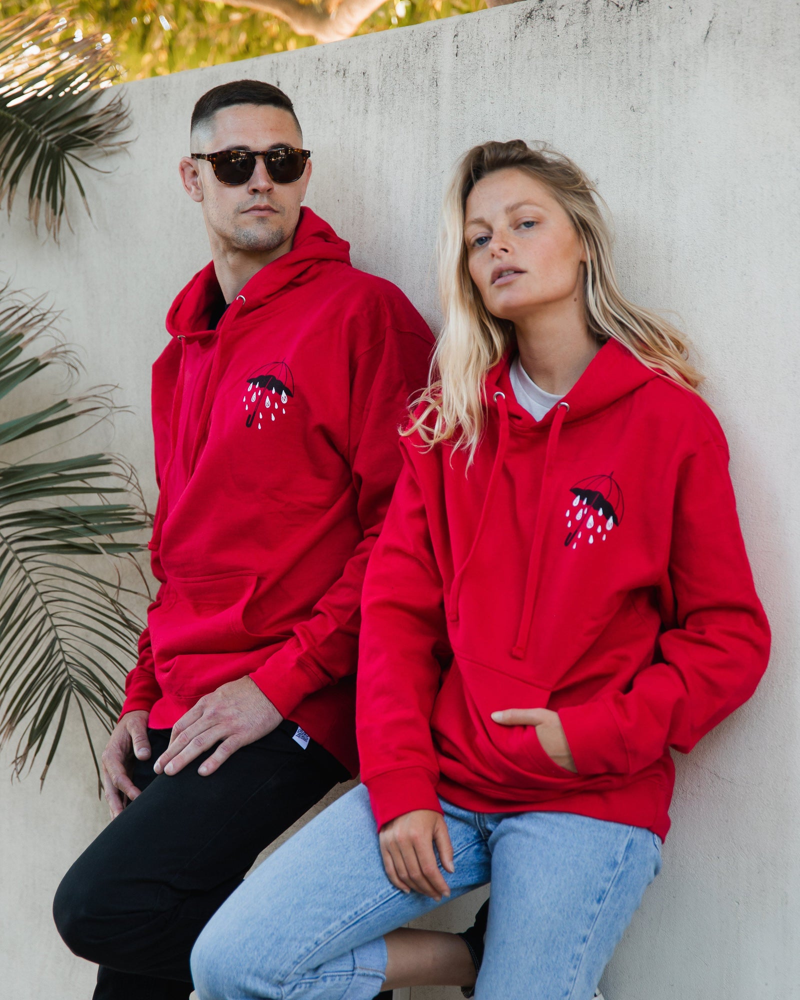 Cool red hoodies best sale