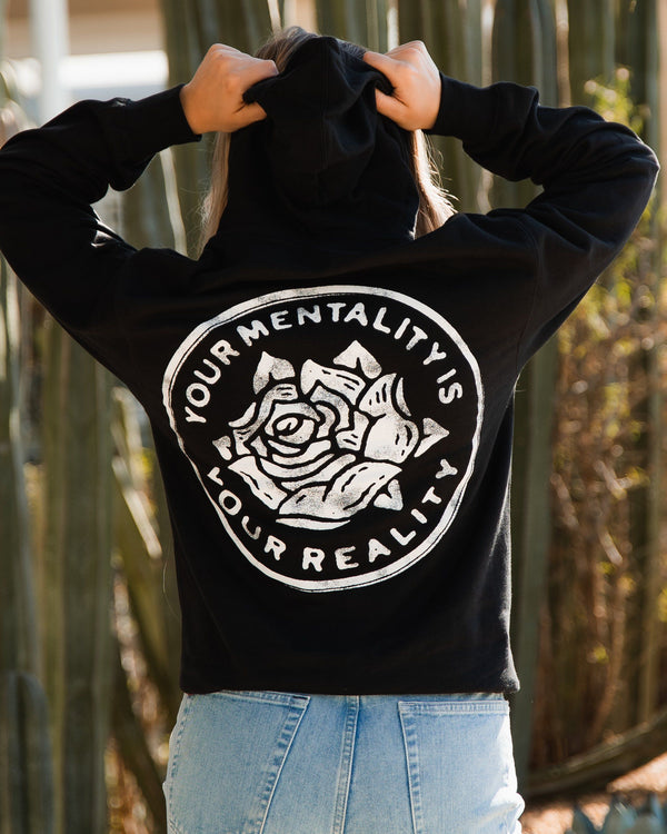 V.4 Mentality Pullover Hoodie Fleece In God We Must 